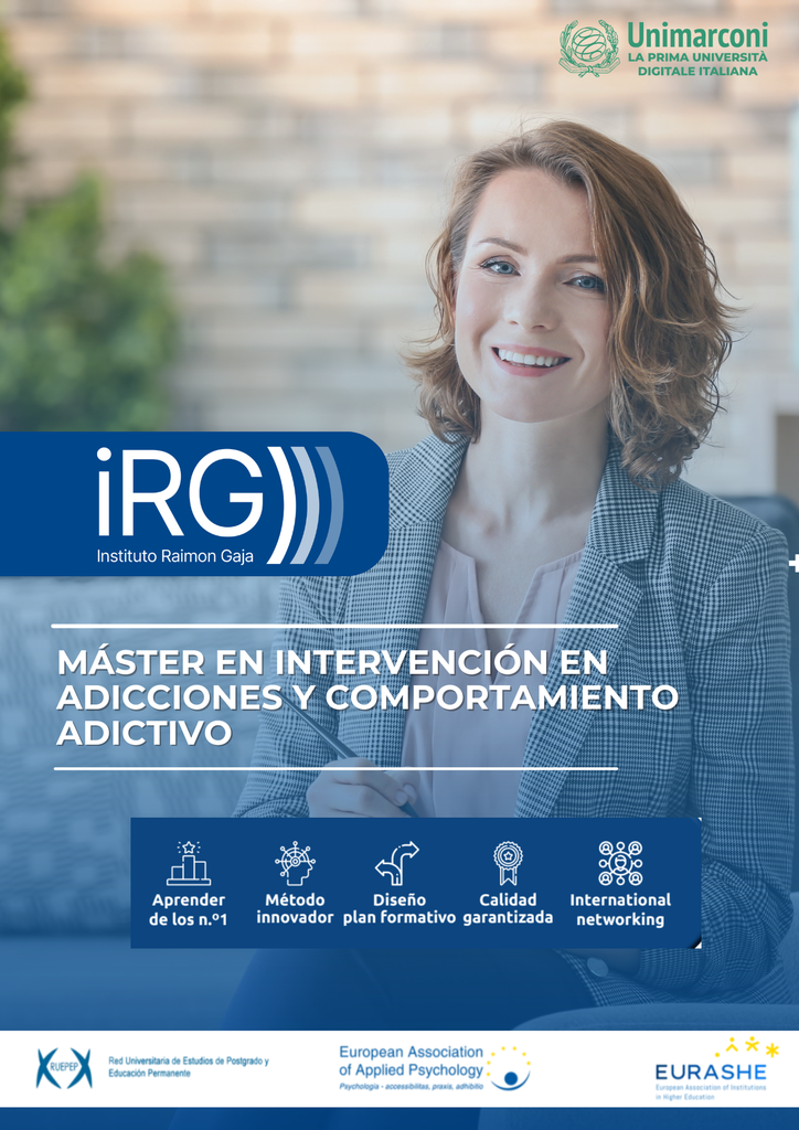 Máster en intervención en Adicciones y comportamiento adictivo