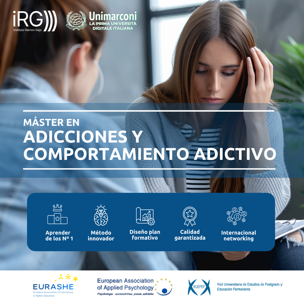 Máster en intervención en Adicciones y comportamiento adictivo
