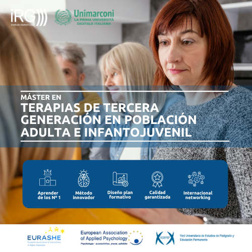 Máster en Terapias de Tercera Generación en población adulta e infantojuvenil