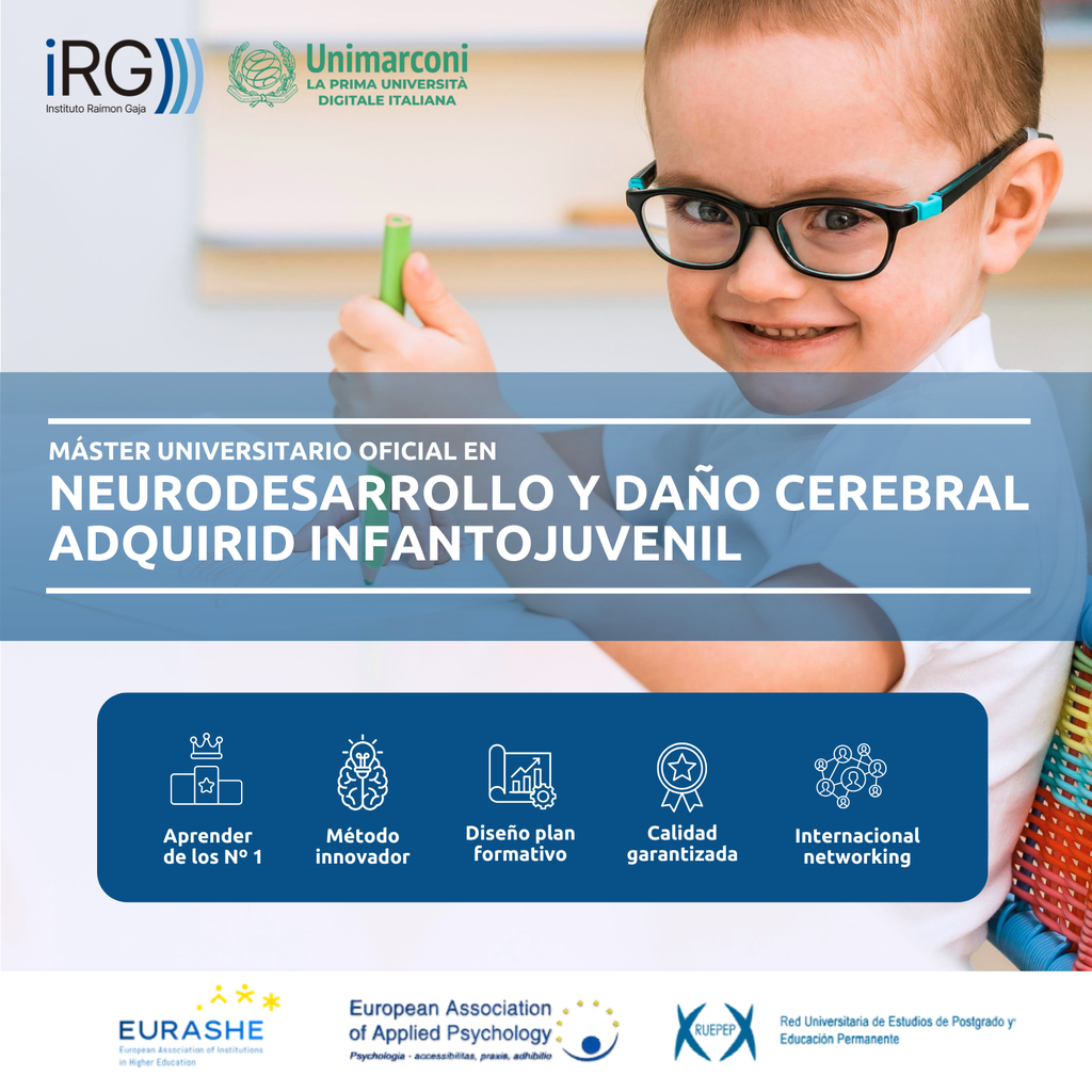 Máster Oficial en Neurodesarrollo y Daño Cerebral Adquirido