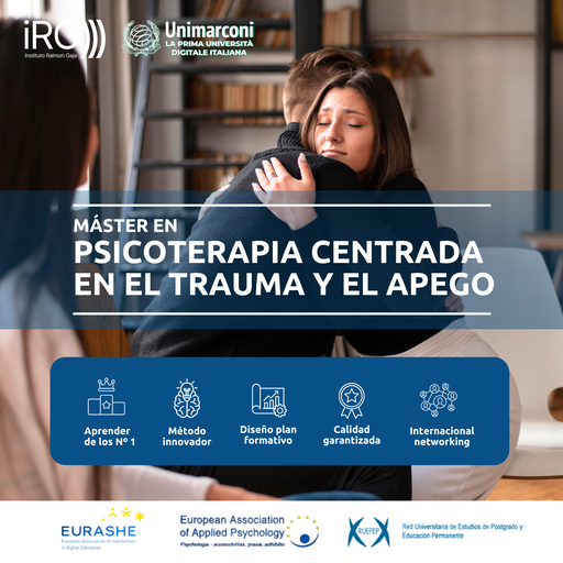 Máster en psicoterapia centrada en el trauma y el apego (Convenio)