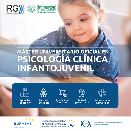 Máster Oficial Psicología Clínica Infantojuvenil