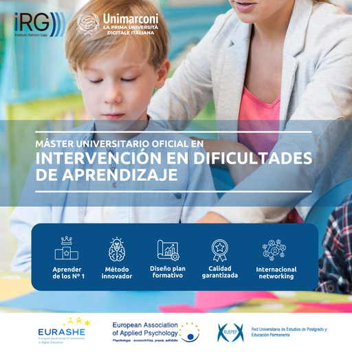 Máster Oficial en Intervención en Dificultades del Aprendizaje